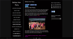 Desktop Screenshot of belfasthenparty.com
